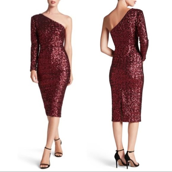 Dress The Population Chrissie Sequin Dress. - Picture 2 of 4